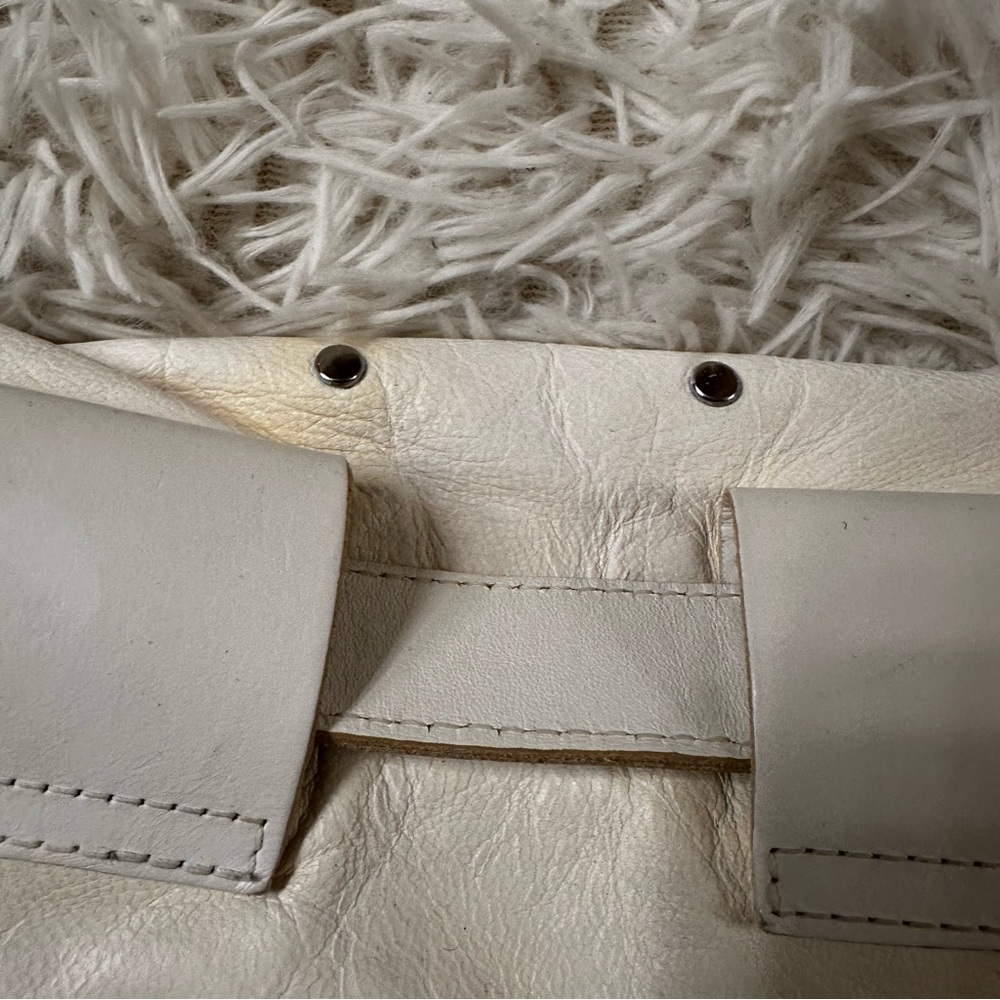 Clare V. Fanny Pack in White Studs - Picture 6 of 8